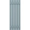 Ekena Millwork Americraft 5-Board, 2 Batten Exterior Real Wood Spaced Board-n-Batten Shutters, ARW101SB519X71SBH, PR ARW101SB519X71SBH - alternate 2